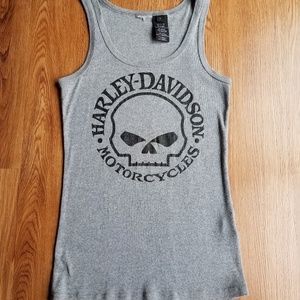 EUC Willie G Womens Skull tank size LG